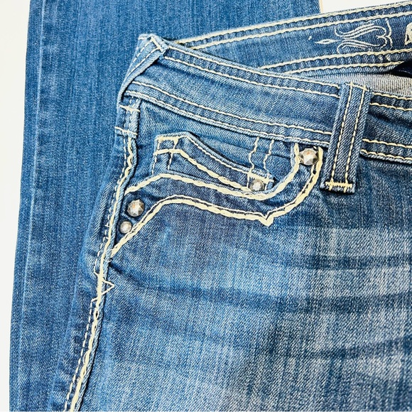 Ariat jeans Low Rise Boot cut jeans medium wash stretchy women Size 26 - Picture 7 of 12